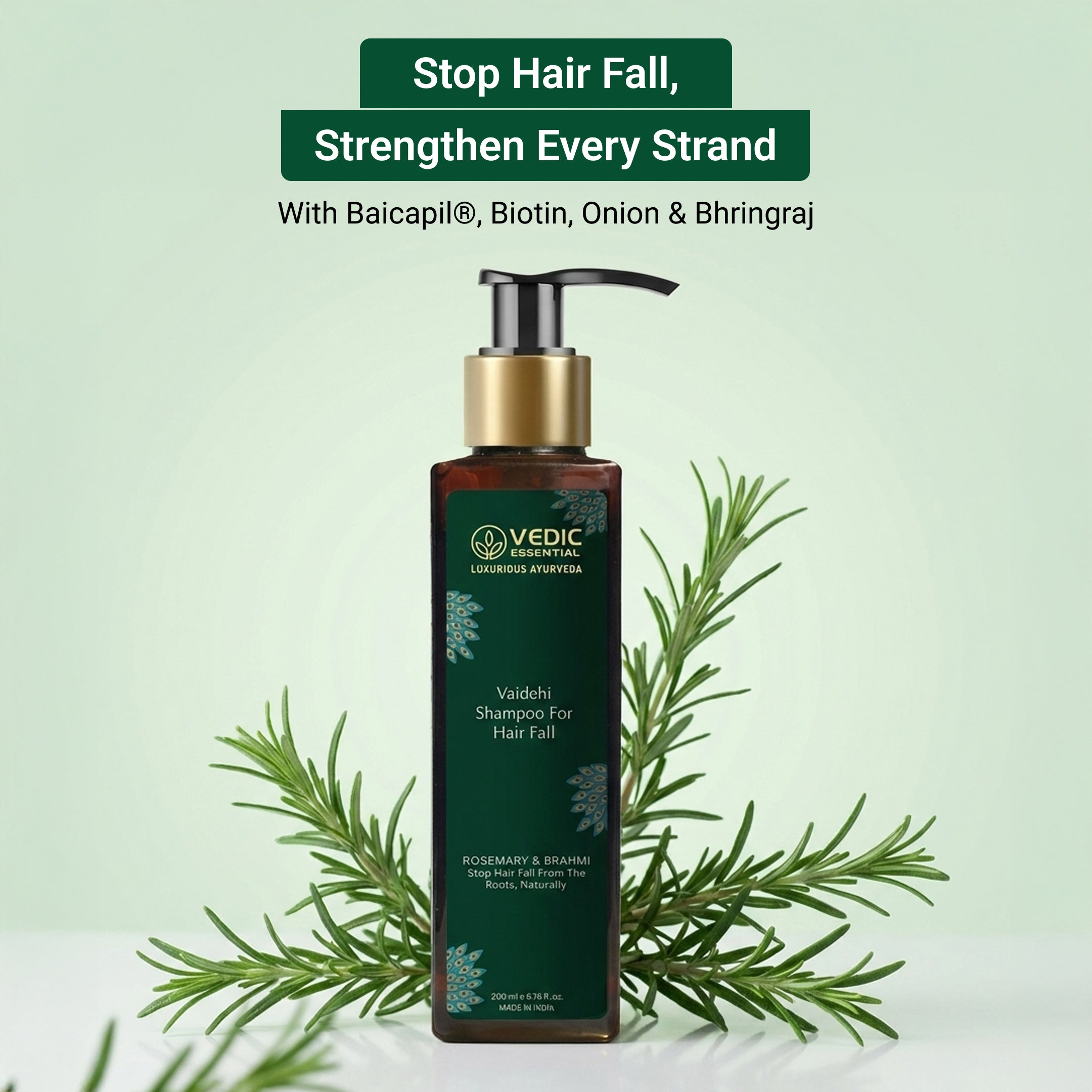Vaidehi Shampoo For Hair Fall - 200 ml