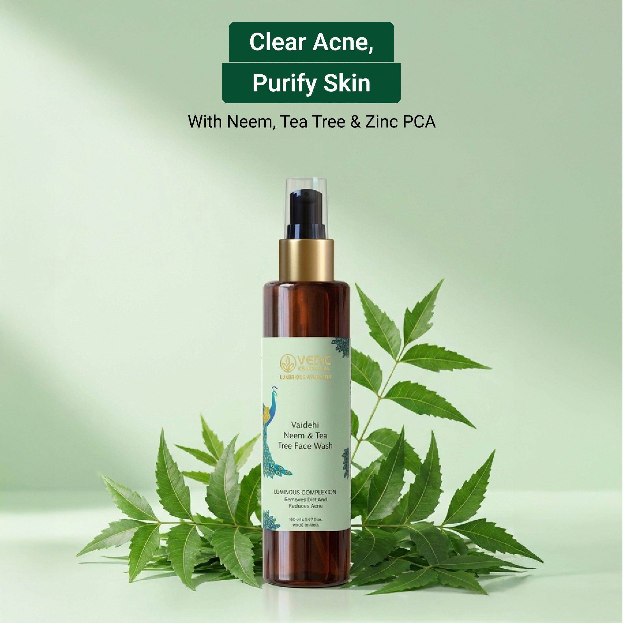 Vaidehi Neem & Tea Tree  Face Wash - 150 ml