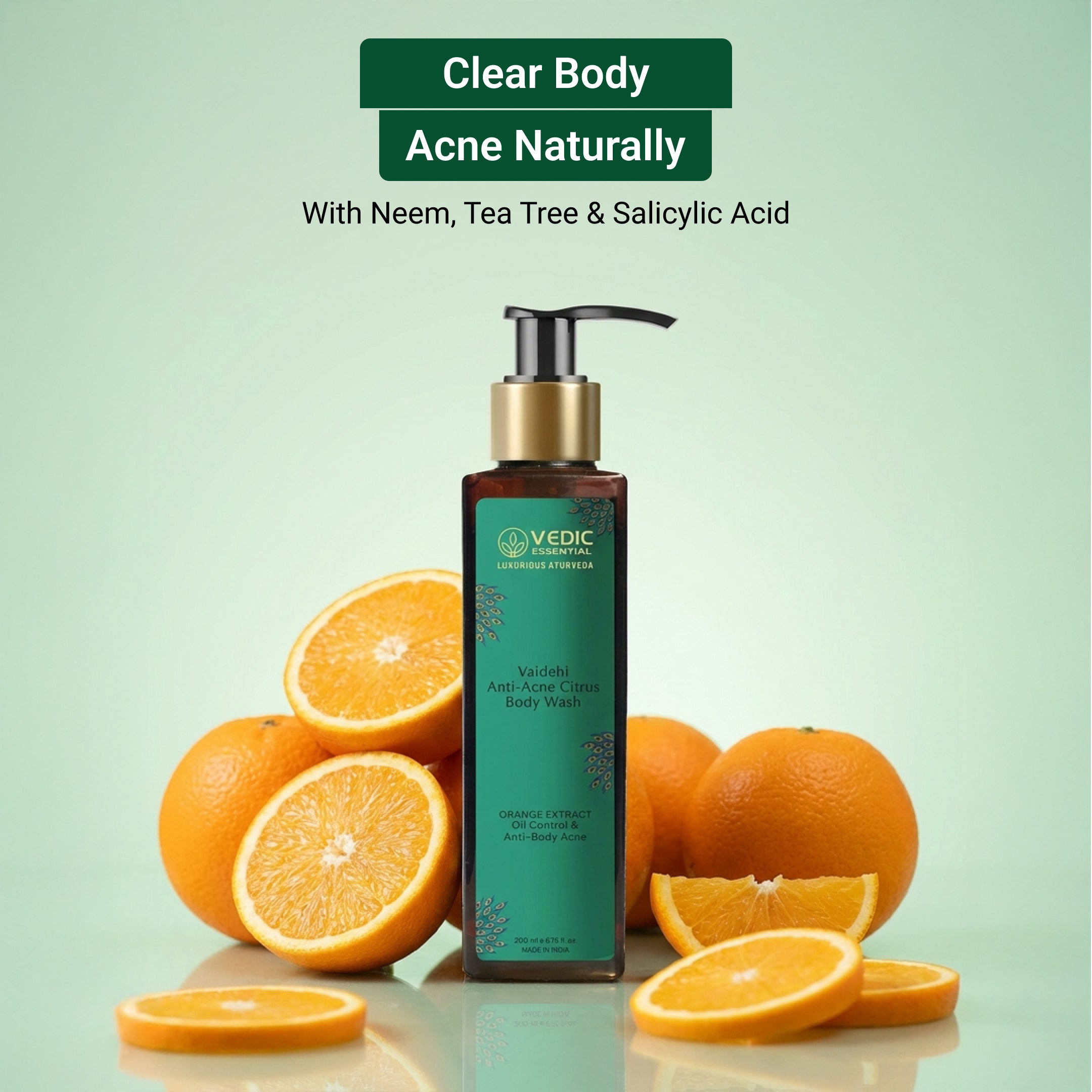 Vaidehi Anti-Acne Citrus Body Wash - 200 ml