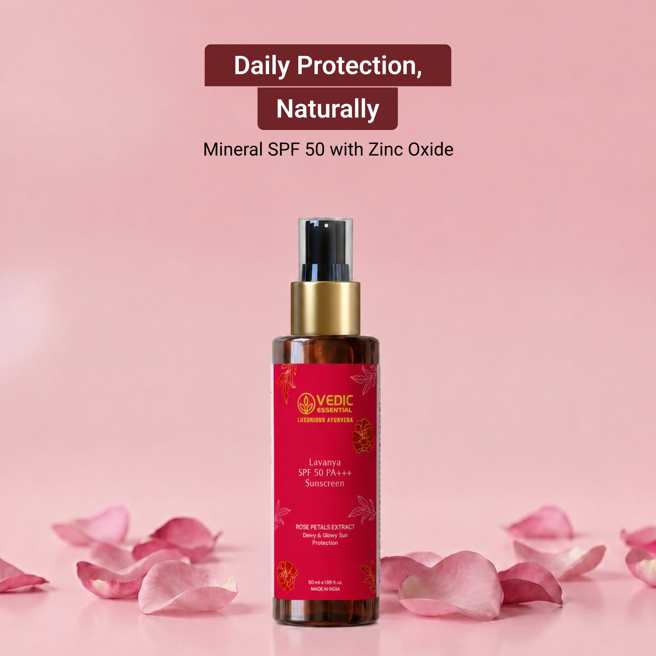 Lavanya SPF 50 PA+++ Sunscreen - 50ml