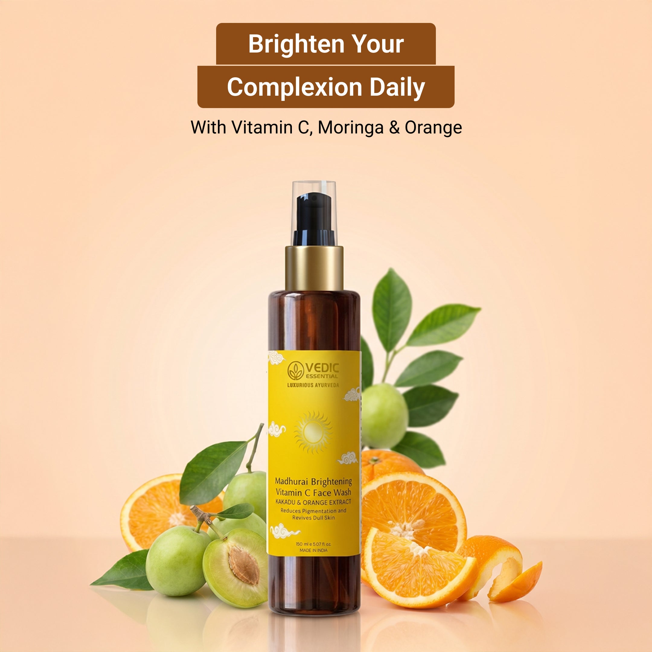 Madhurai Brightening Vitamin C Face Wash - 150ml