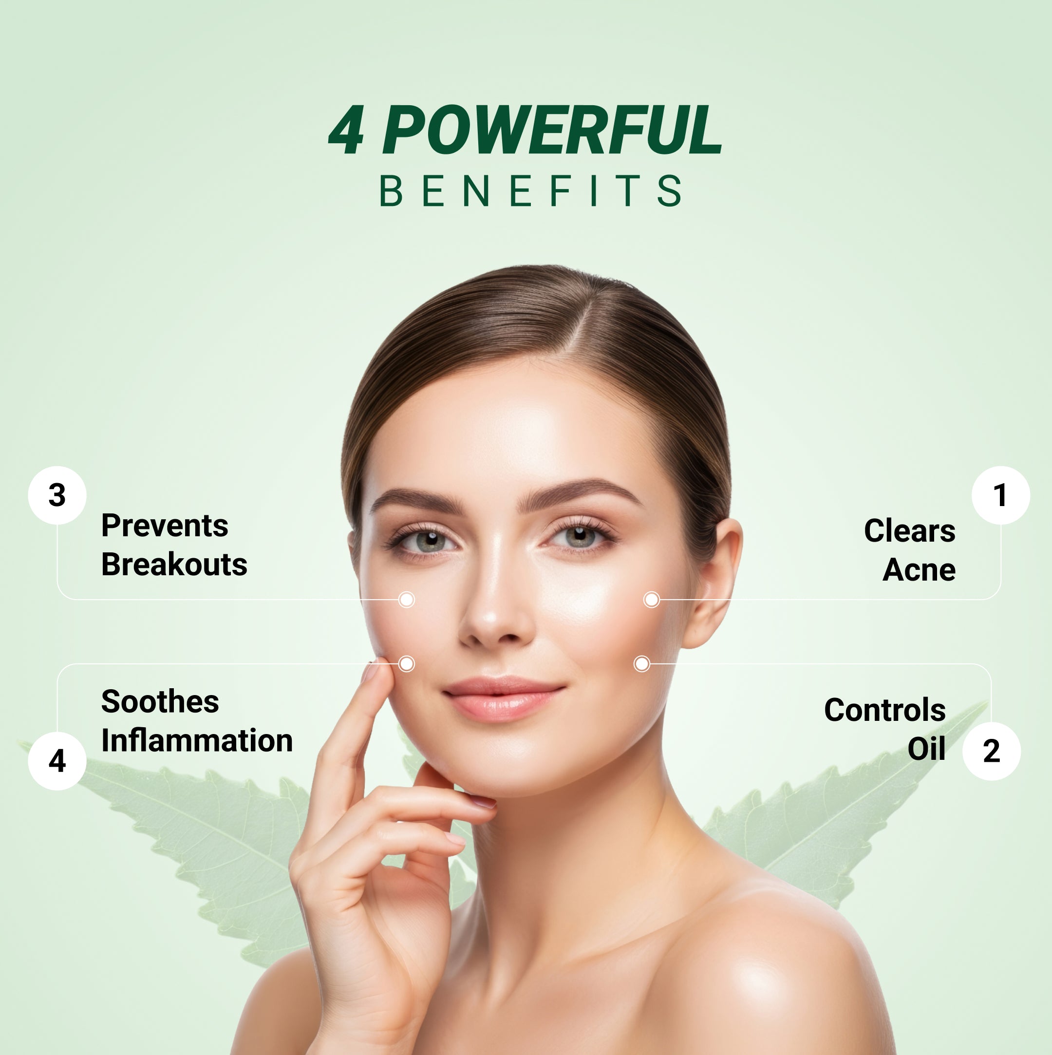 Vaidehi Neem & Tea Tree  Face Wash - 50 ml