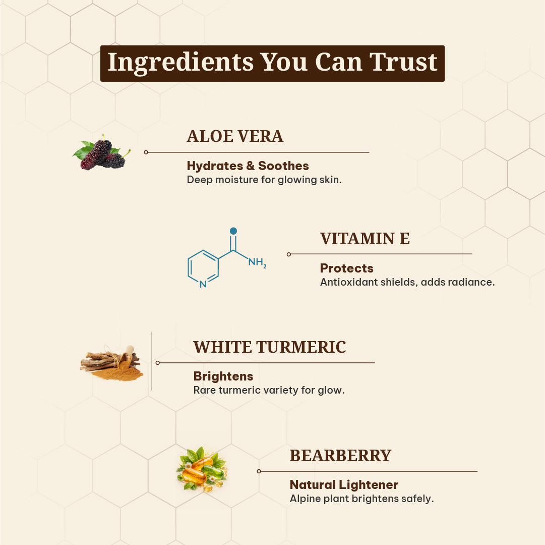 Aloe & Vitamin E Face Glow Cream (50 ml)