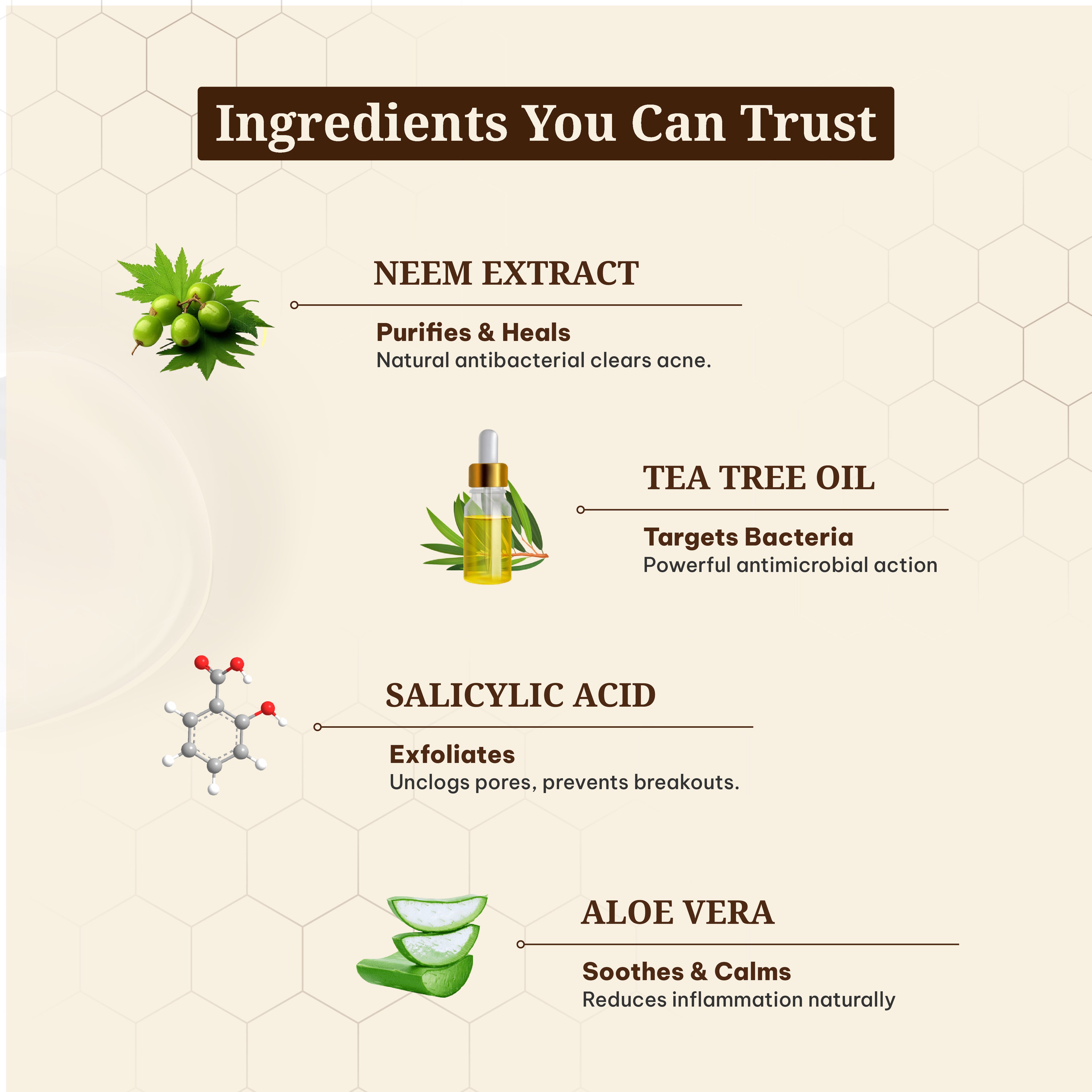 Anti-Acne Neem & Tea Tree Body Cleanser (200 ml)