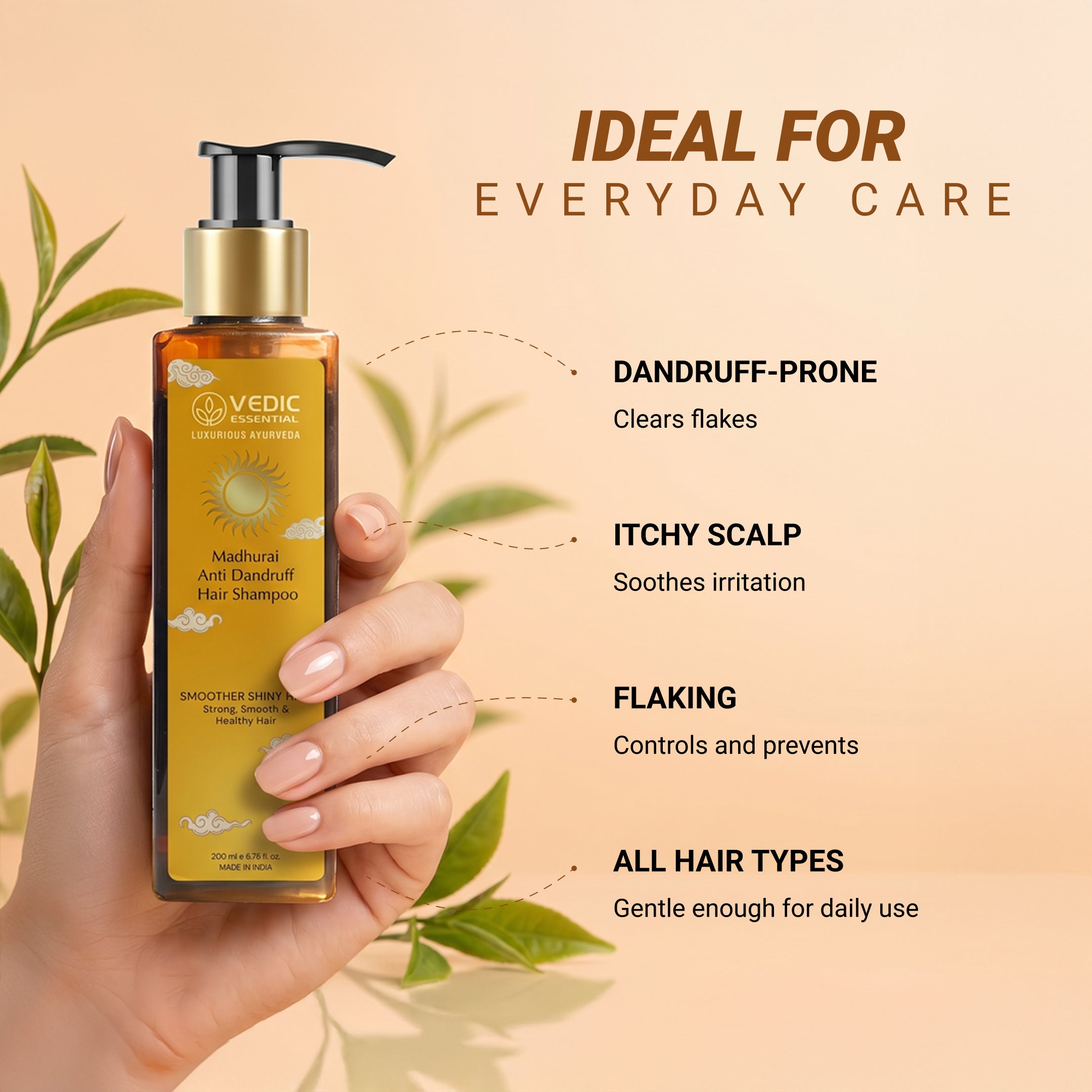 Madhurai Anti Dandruff  Hair Shampoo - 200 ml