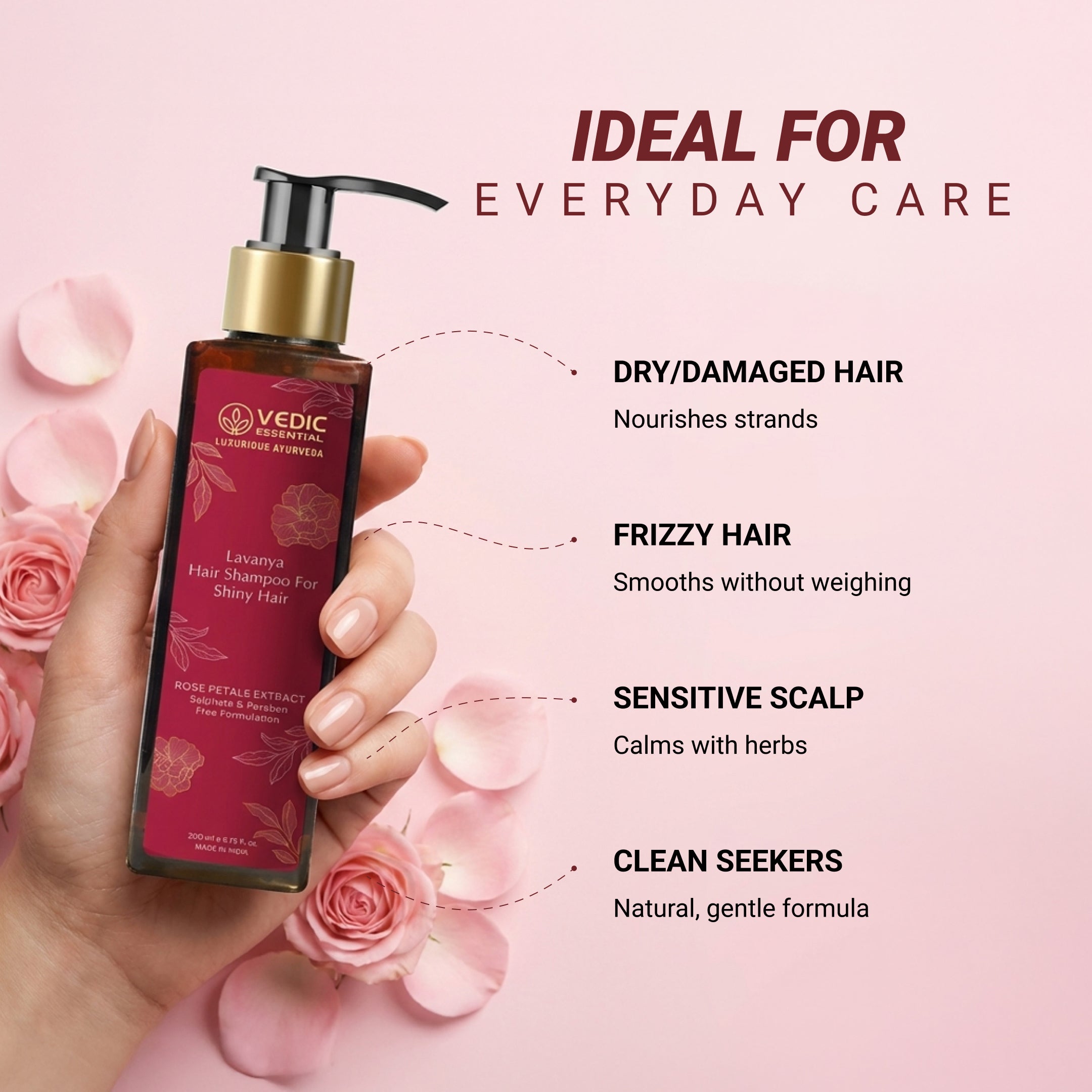Lavanya Hair Shampoo For Shiny Hair 200 ml