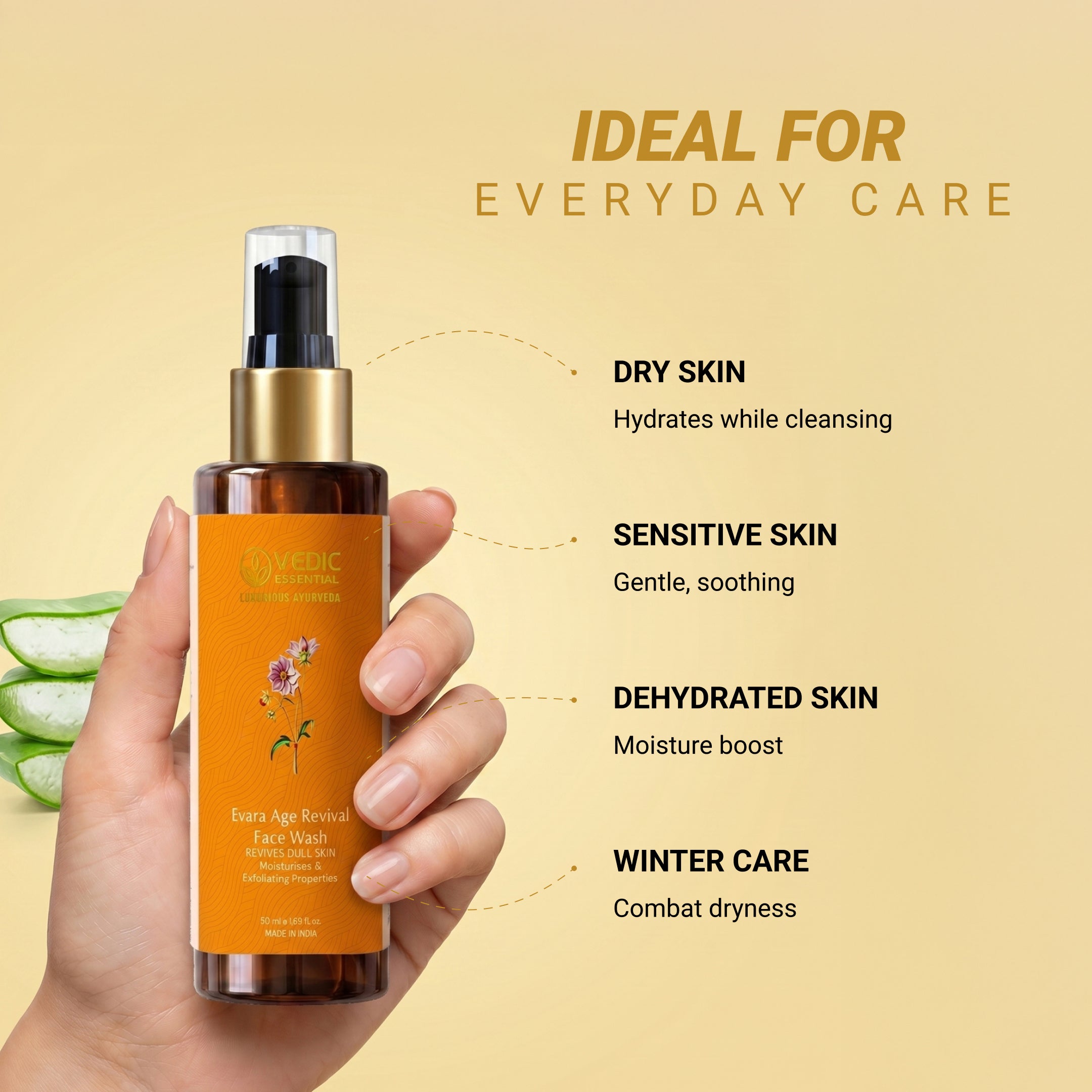 Evara Age Revival Face Wash - 50 ml