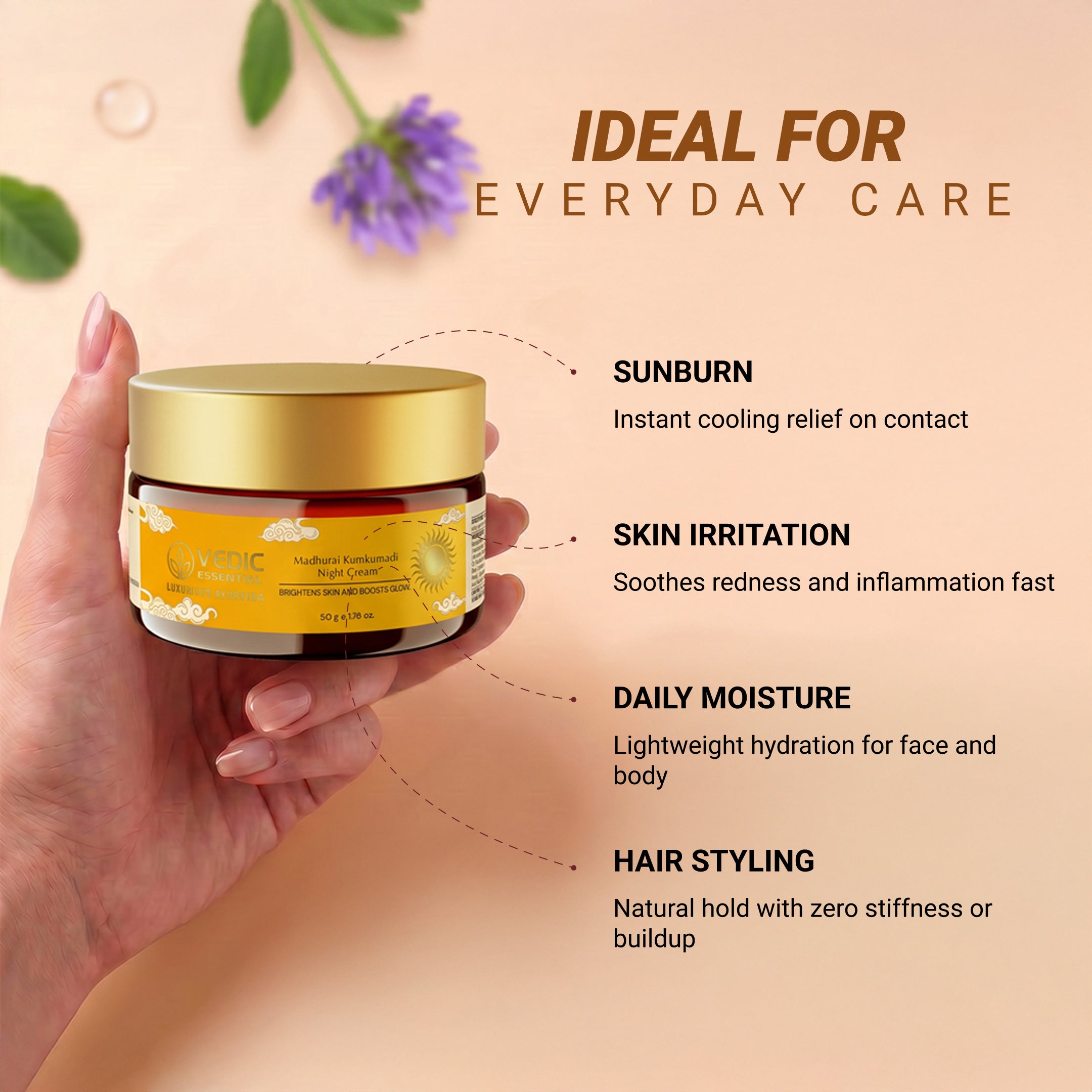 Madhurai Kumkumadi Night Cream - 50 ml