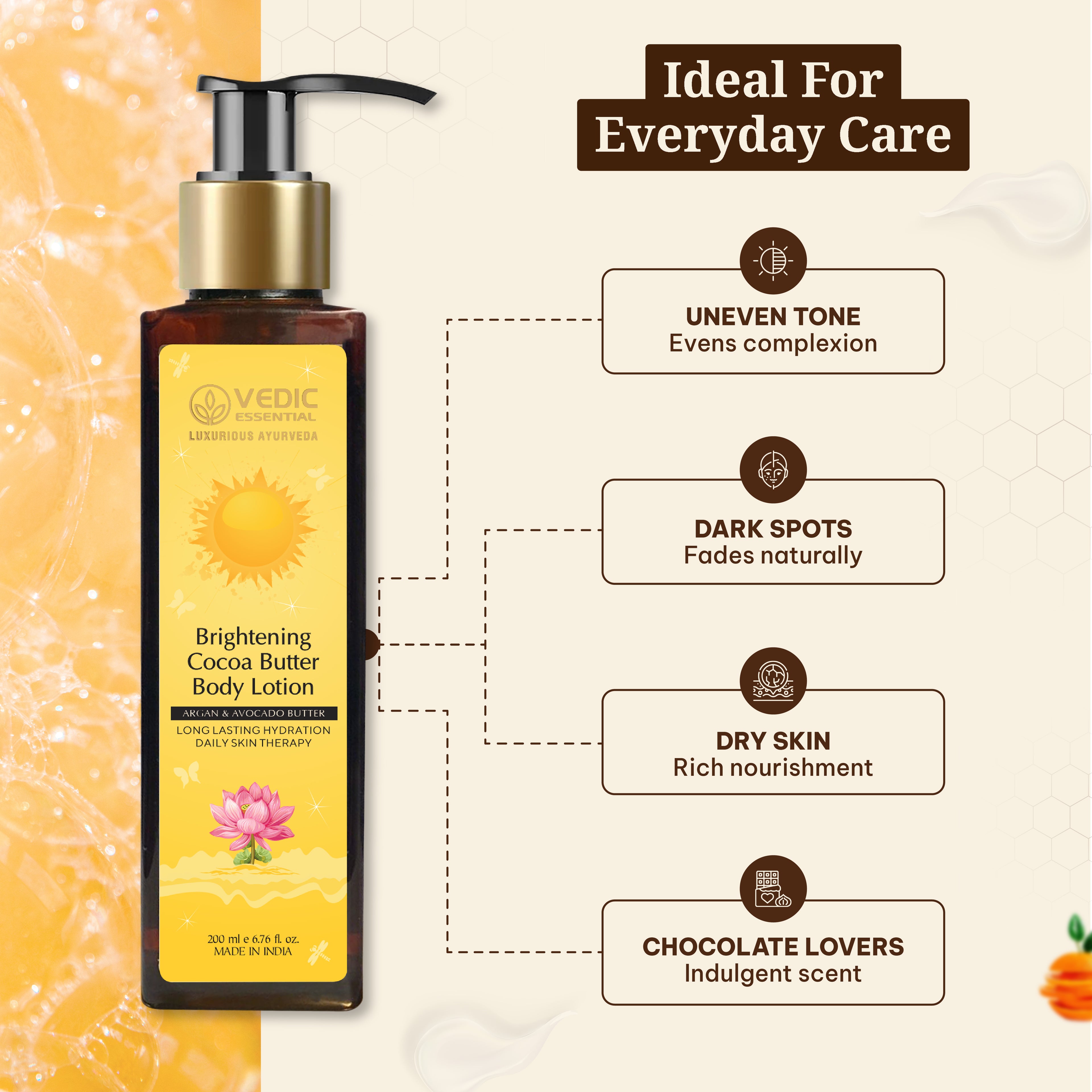 Brightening Cocoa Butter Body Lotion (200 ml)