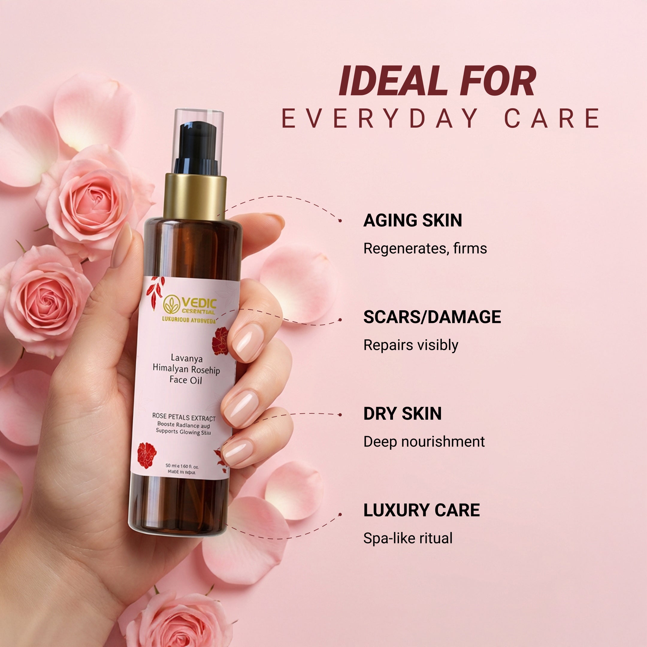 Lavanya Himalayan Rosehip Face Oil - 50 ml