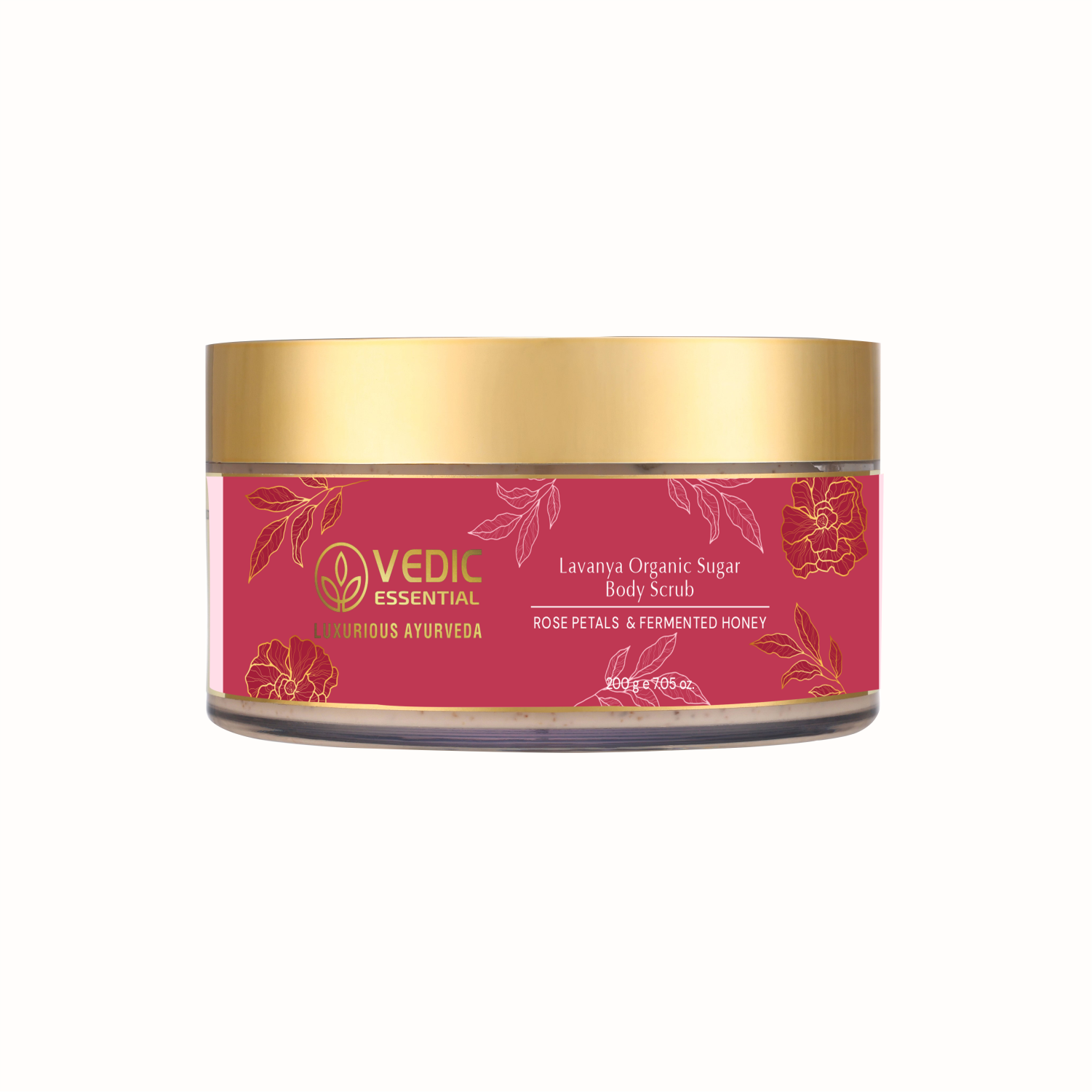 Lavanya Organic Sugar Body Scrub - 200g