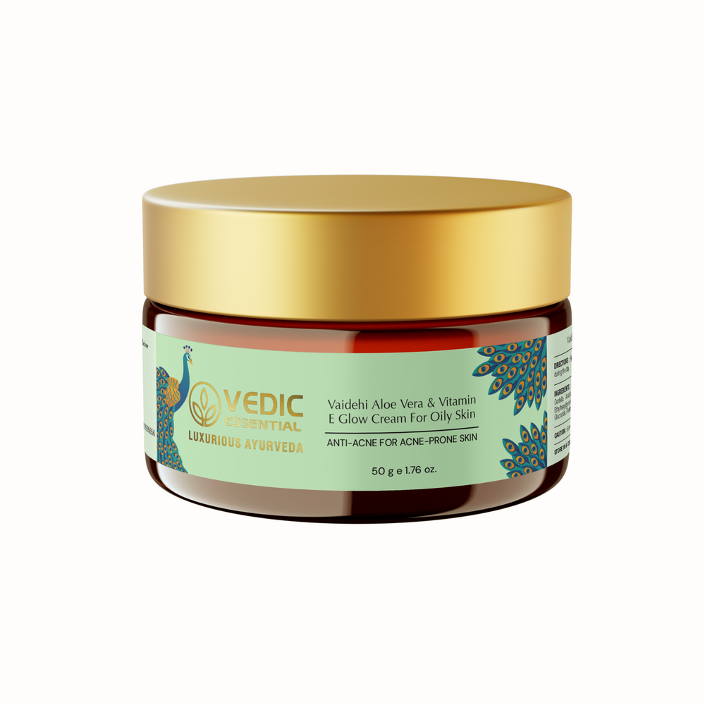 Vaidehi Aloe Vera & Vitamin E Glow Cream For Oily Skin - 50 ml